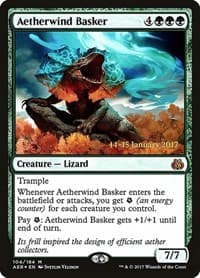 Aetherwind Basker - Prerelease Cards - Magic: The Gathering card