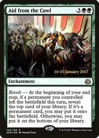 Aid from the Cowl - Prerelease Cards - Magic: The Gathering card