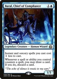 Baral, Chief of Compliance - Prerelease Cards - Magic: The Gathering card