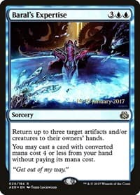 Baral's Expertise - Prerelease Cards - Magic: The Gathering card
