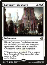 Consulate Crackdown - Prerelease Cards - Magic: The Gathering card