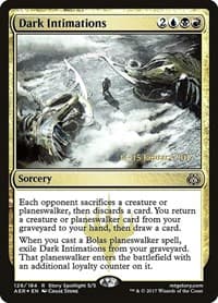Dark Intimations - Prerelease Cards - Magic: The Gathering card