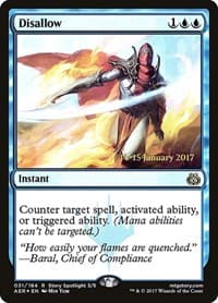Disallow - Prerelease Cards - Magic: The Gathering card