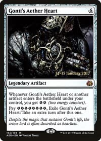 Gonti's Aether Heart - Prerelease Cards - Magic: The Gathering card