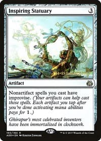 Inspiring Statuary - Prerelease Cards - Magic: The Gathering card