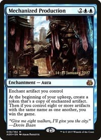 Mechanized Production - Prerelease Cards - Magic: The Gathering card