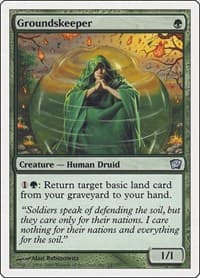 Groundskeeper - 9th Edition - Magic: The Gathering card