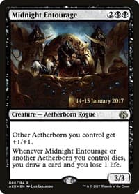 Midnight Entourage - Prerelease Cards - Magic: The Gathering card
