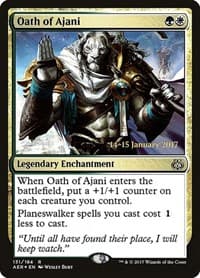 Oath of Ajani - Prerelease Cards - Magic: The Gathering card