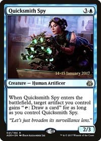 Quicksmith Spy - Prerelease Cards - Magic: The Gathering card