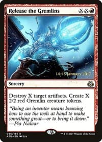 Release the Gremlins - Prerelease Cards - Magic: The Gathering card