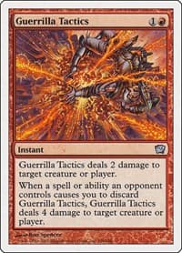 Guerrilla Tactics - 9th Edition - Magic: The Gathering card