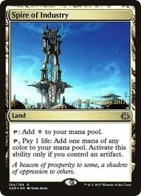 Spire of Industry - Prerelease Cards - Magic: The Gathering card