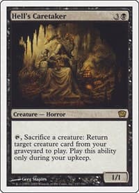 Hell's Caretaker - 9th Edition - Magic: The Gathering card
