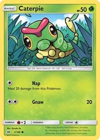 Caterpie - SM Base Set - Pokemon card