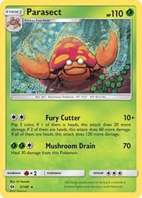 Parasect - SM Base Set - Pokemon card