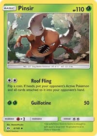 Pinsir - SM Base Set - Pokemon card