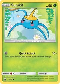 Surskit - SM Base Set - Pokemon card