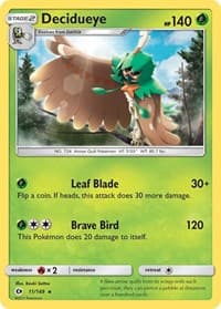 Decidueye - SM Base Set - Pokemon card