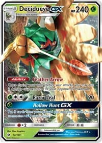 Decidueye GX - SM Base Set - Pokemon card