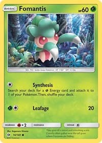 Fomantis - SM Base Set - Pokemon card