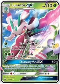 Lurantis GX - SM Base Set - Pokemon card