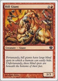 Hill Giant - 9th Edition - Magic: The Gathering card