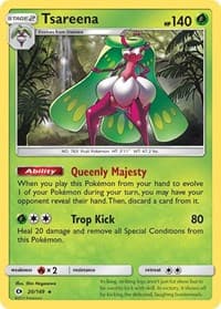 Tsareena - SM Base Set - Pokemon card