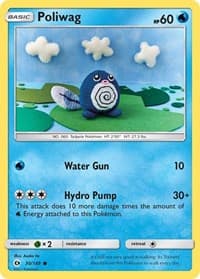 Poliwag - SM Base Set - Pokemon card
