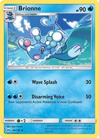Brionne - SM Base Set - Pokemon card