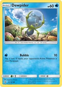 Dewpider - SM Base Set - Pokemon card