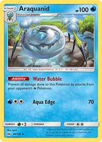 Araquanid - SM Base Set - Pokemon card