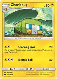 Charjabug - SM Base Set - Pokemon card