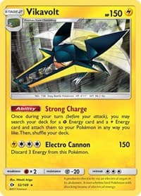 Vikavolt - SM Base Set - Pokemon card