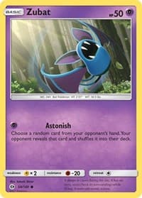 Zubat - SM Base Set - Pokemon card
