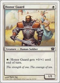 Honor Guard - 9th Edition - Magic: The Gathering card