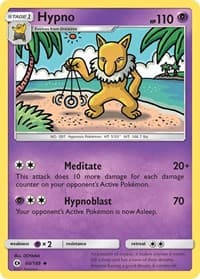 Hypno - SM Base Set - Pokemon card