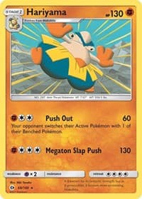Hariyama - SM Base Set - Pokemon card