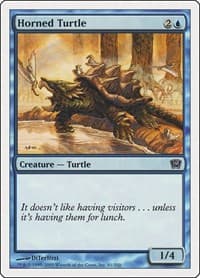 Horned Turtle - 9th Edition - Magic: The Gathering card