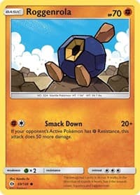 Roggenrola - SM Base Set - Pokemon card