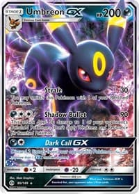 Umbreon GX - SM Base Set - Pokemon card