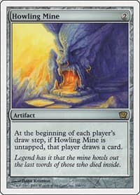 Howling Mine - 9th Edition - Magic: The Gathering card