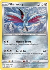 Skarmory - SM Base Set - Pokemon card