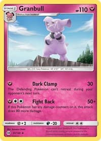Granbull - SM Base Set - Pokemon card