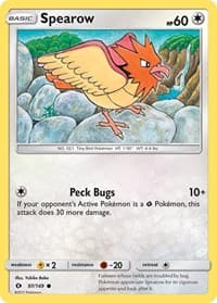 Spearow - SM Base Set - Pokemon card