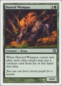 Hunted Wumpus - 9th Edition - Magic: The Gathering card
