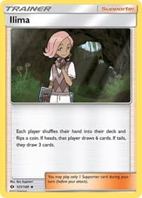 Ilima - SM Base Set - Pokemon card