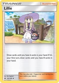 Lillie - SM Base Set - Pokemon card
