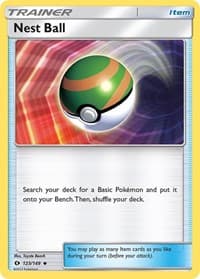 Nest Ball - SM Base Set - Pokemon card