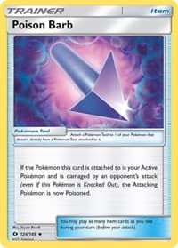 Poison Barb - SM Base Set - Pokemon card